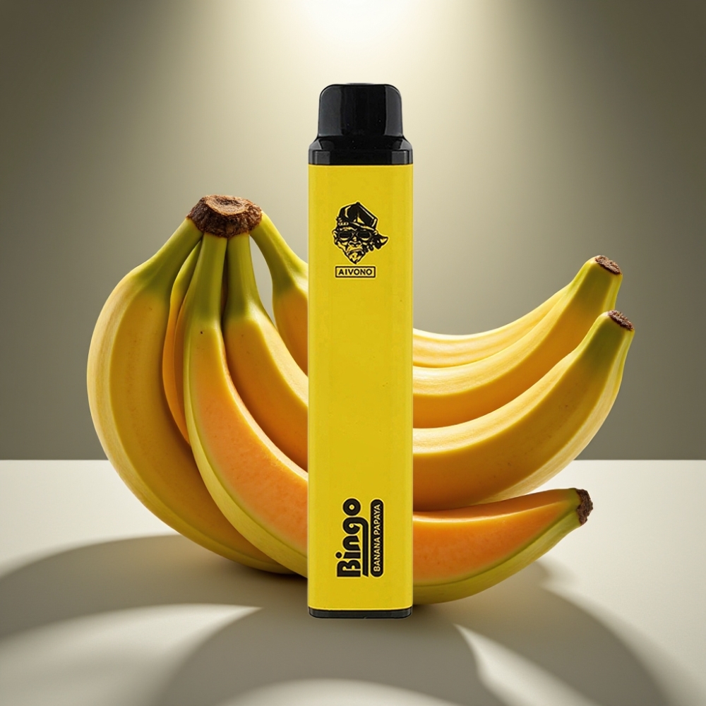 Aivono AIM BINGO 4000 Puffs Banānu Papaja Disposable Vape 10mL 1000mAh