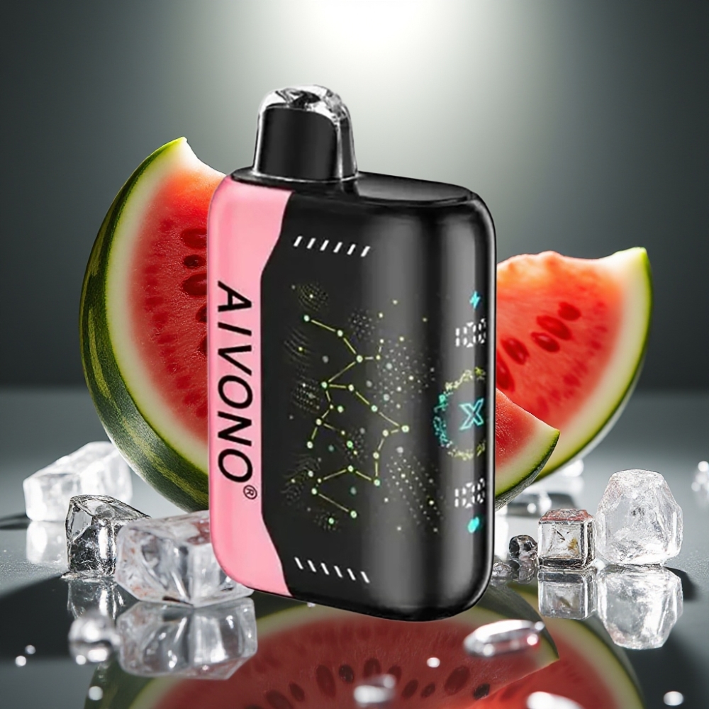 Aivono AIM BOOM 25000 Puffs Arbūzu Ledus ar Type-C Uzlādi