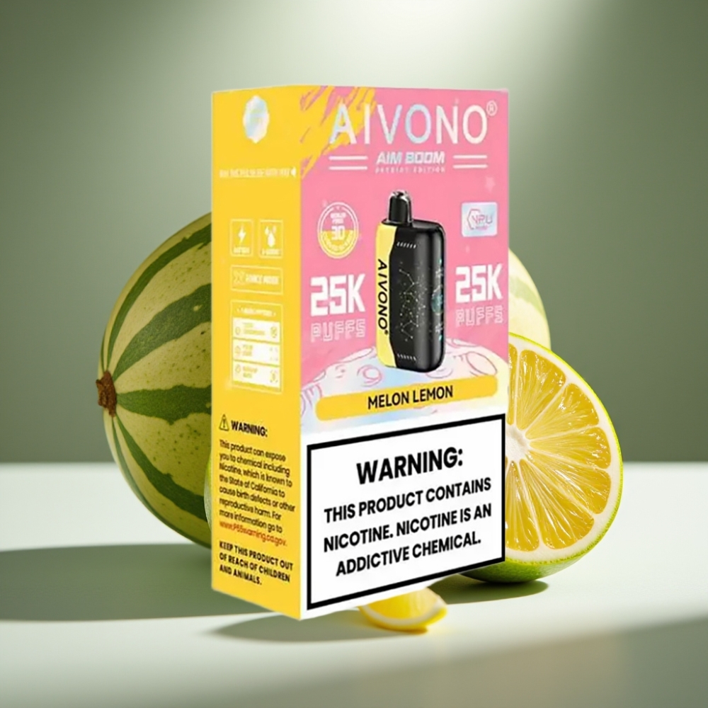 Aivono AIM BOOM 25000 Puffs Melone Citrons 28ml
