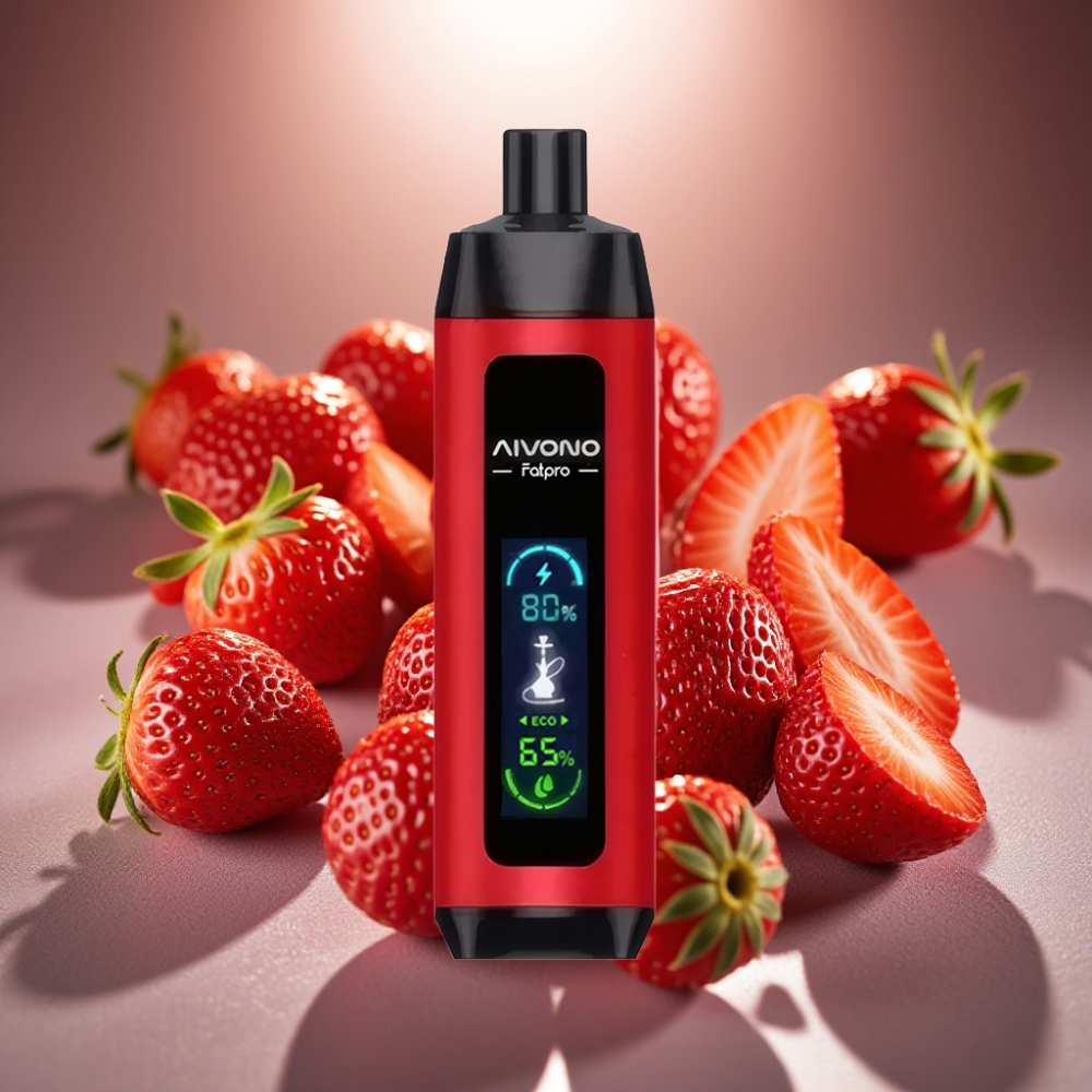 Aivono Aim Fatpro Strawberry Punch 22000 Puffs 28ml Rechargeable