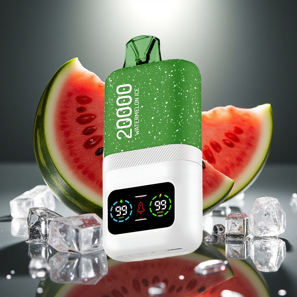 Aivono AIM MAGIC Watermelon Ice 20000 Puffs Dual Mesh Coils LCD Display