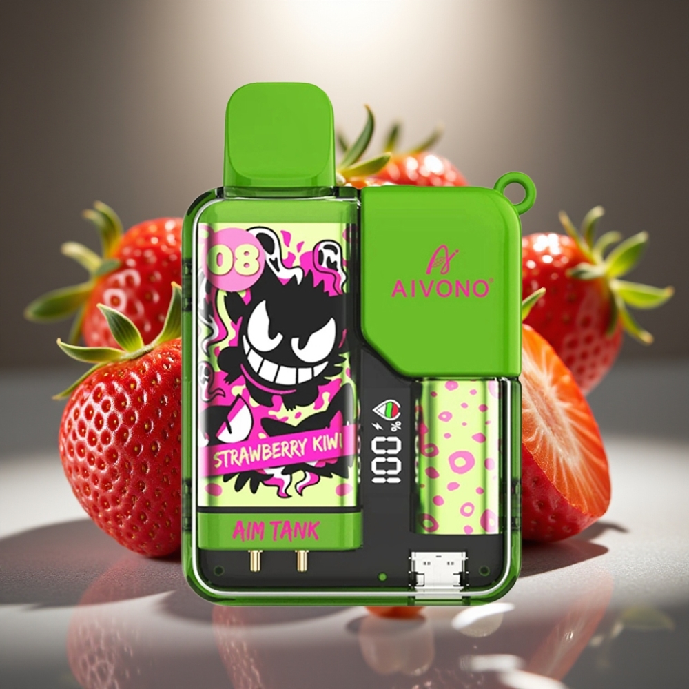 Aivono AIM-TANK 9500 Puffs 18ml E-liquid Zemeņu Liwi