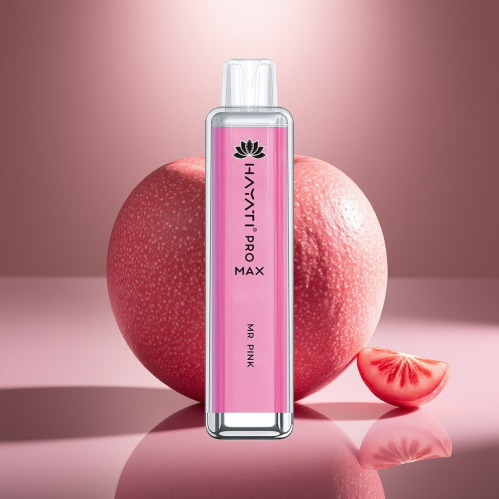 Hayati Pro Max 4000 Puffs Disposable Vape Rožainais