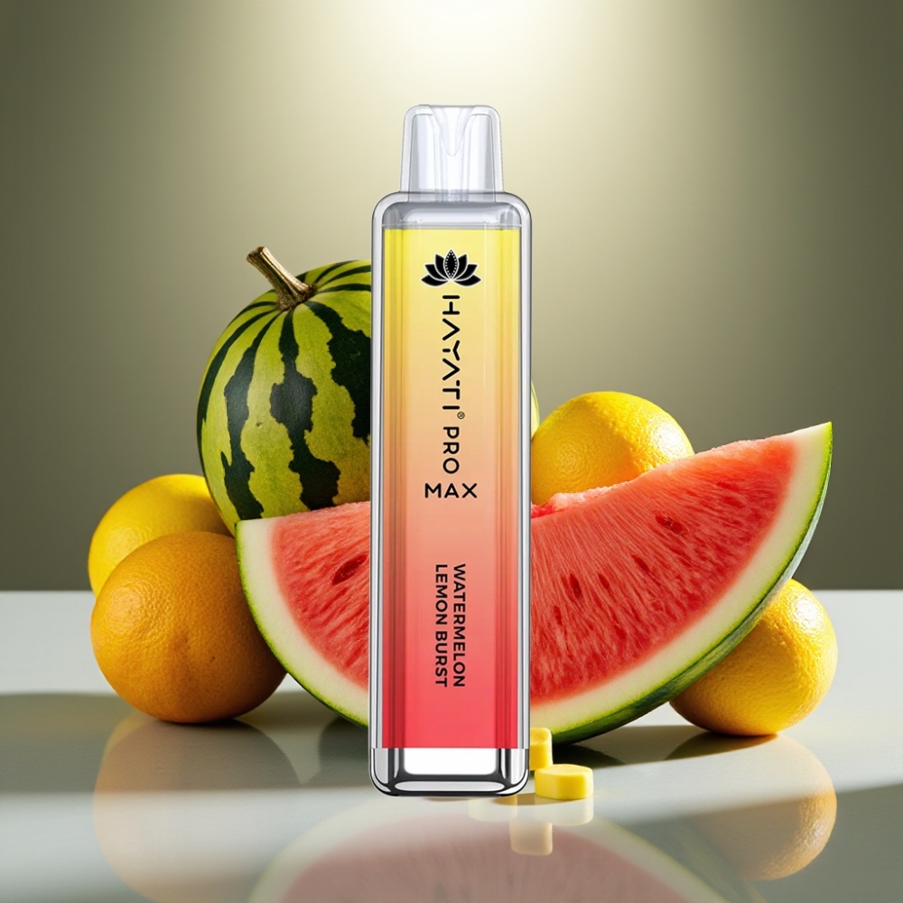 Hayati Pro Max Disposable Vape 4000 Puffs Arbūza Citronu Sprādziens