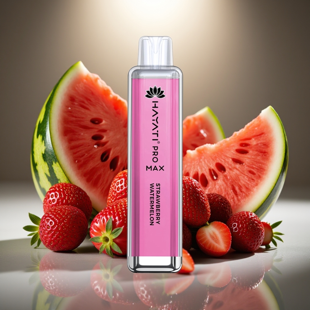 Hayati Pro Max Zemenes Arbūzu Disposable Vape 4000 Puffs 1400mAh