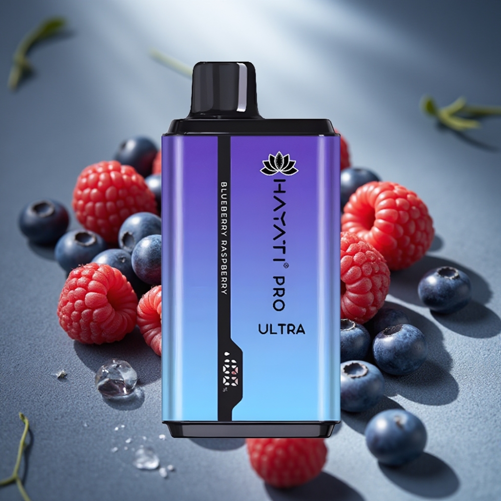 Hayati Pro Ultra Dzērveņu Aveņu 15000 Puffs Disposable Vape