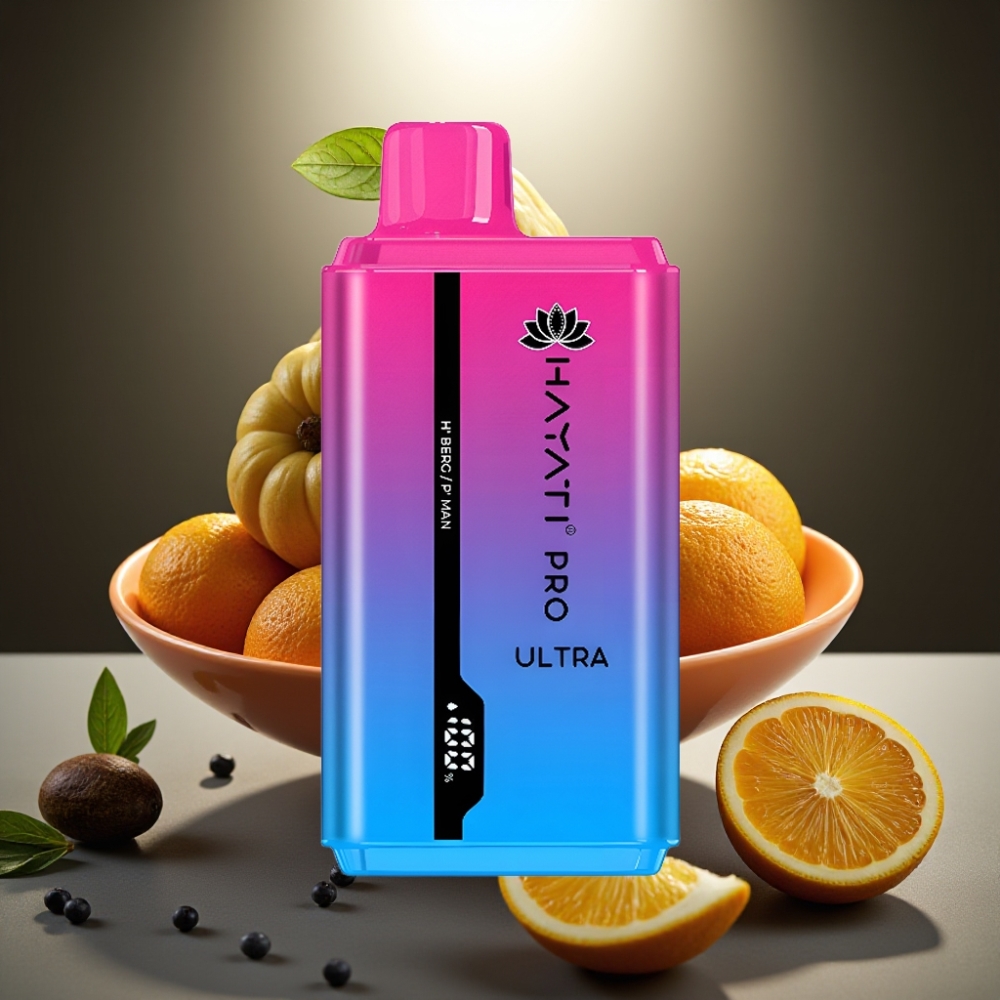 Hayati Pro Ultra H’ Berg P’ Man 15000+ Puffs 2×12ml