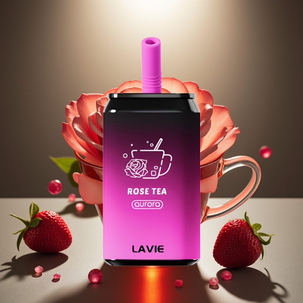 LAVIE Aurora 11000 Puffs Rožu tēja Disposable Vape 22ML 5%