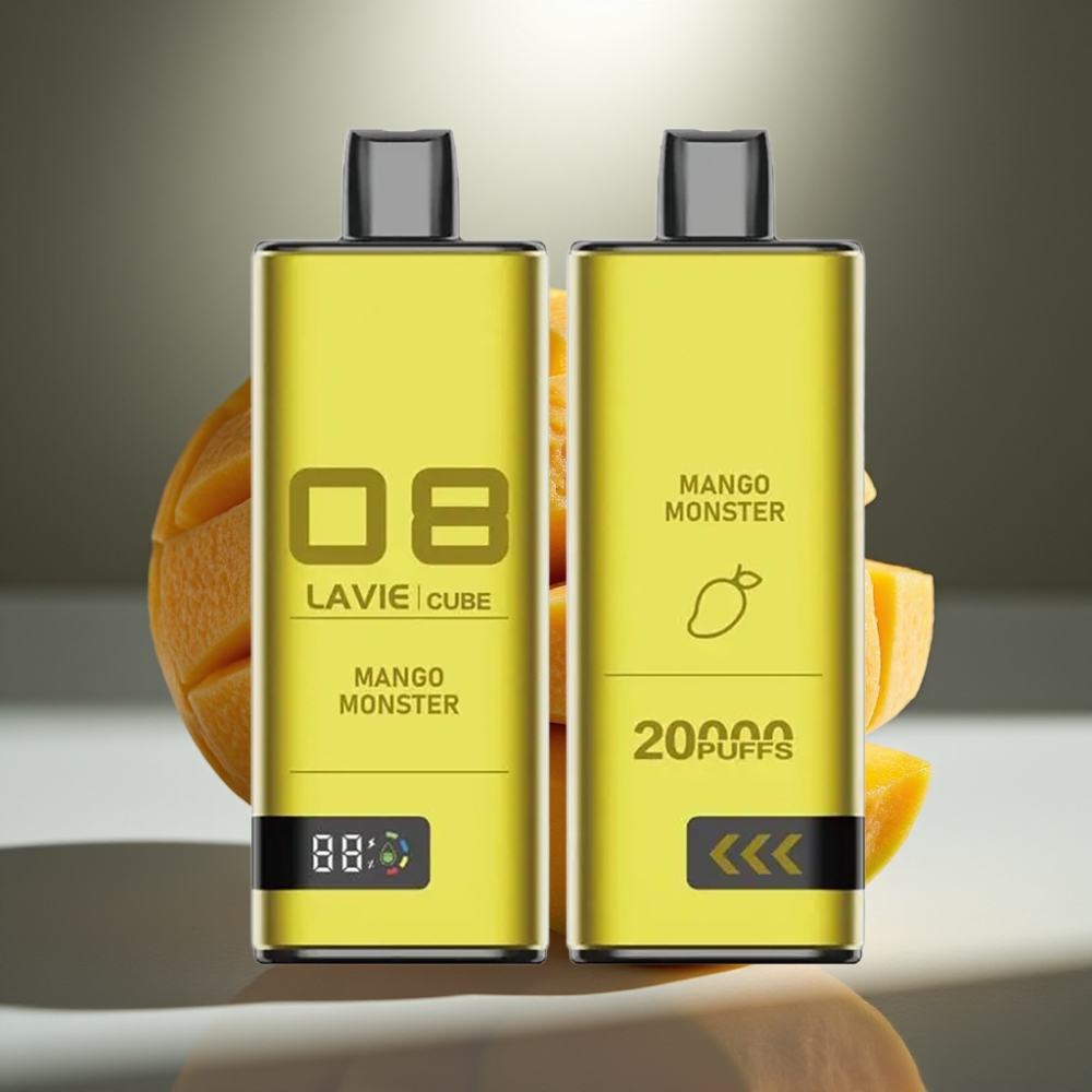 Lavie Cube 20000 Puffs Disposable Vape Mango Monster 28ML Type C