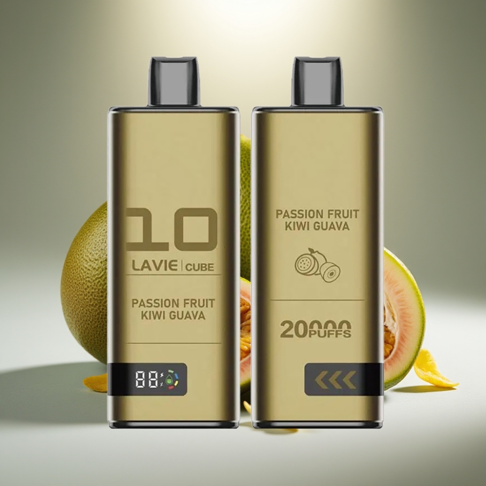 Lavie Cube Passion Fruit Kiwi Guava 20000 Puffs Disposable Vape 28ML Type C