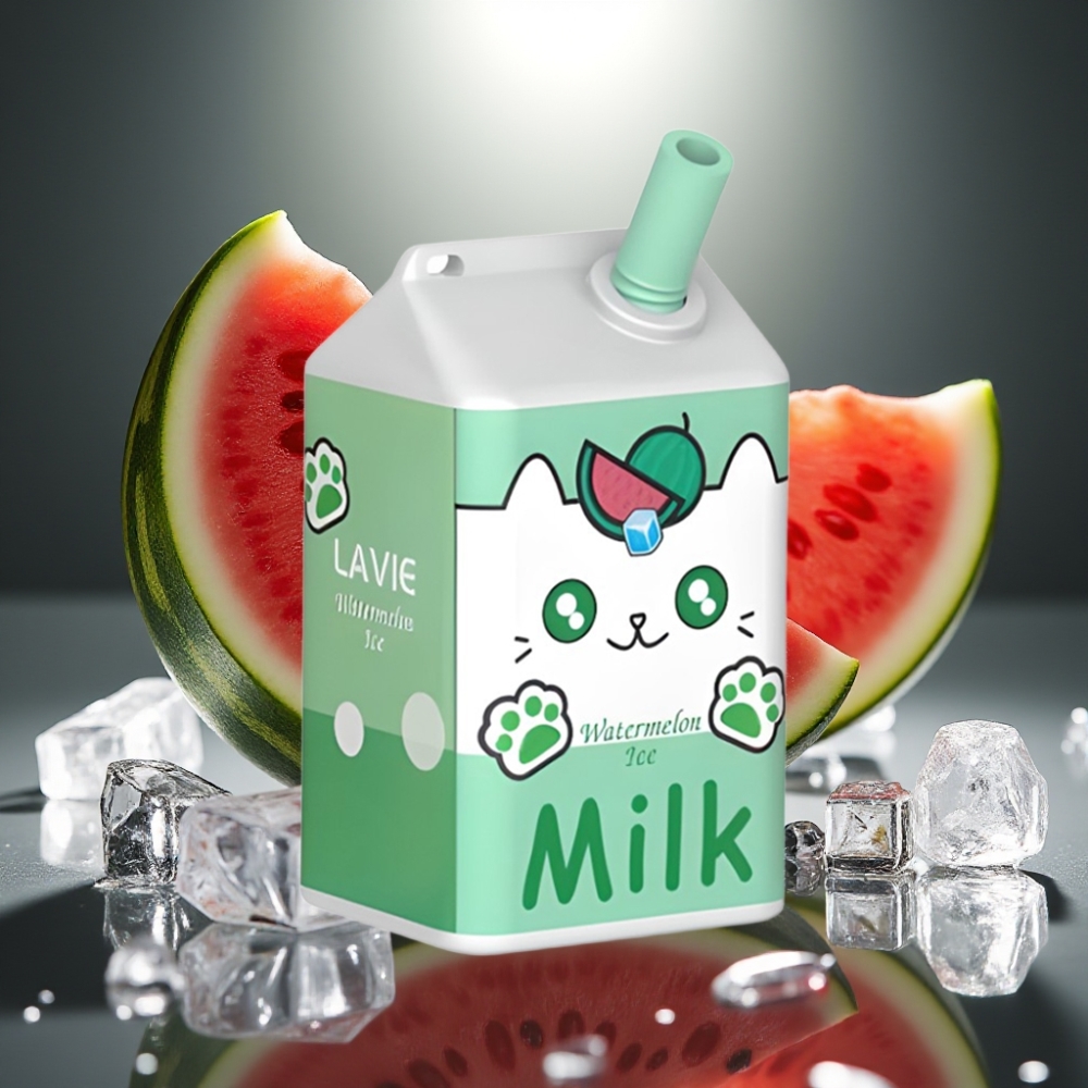 LAVIE Milk 7000 Puffs Arbūzu Ledus Disposable Vape 16ML 5%