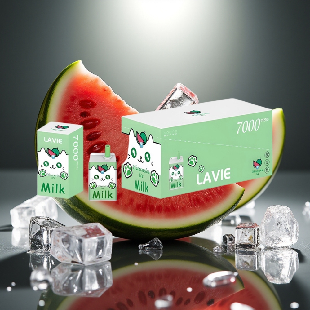 LAVIE Milk 7000 Puffs Arbūzu Ledus Disposable Vape 16ML 5%