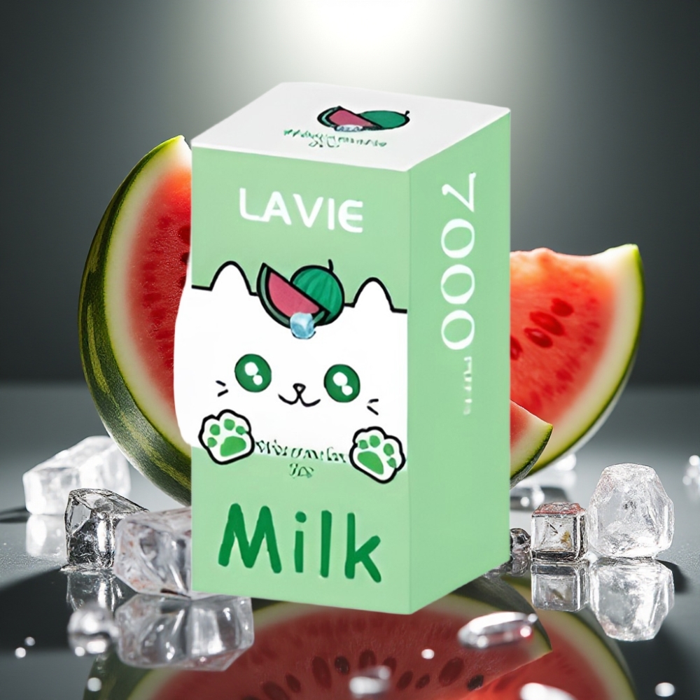 LAVIE Milk 7000 Puffs Arbūzu Ledus Disposable Vape 16ML 5%