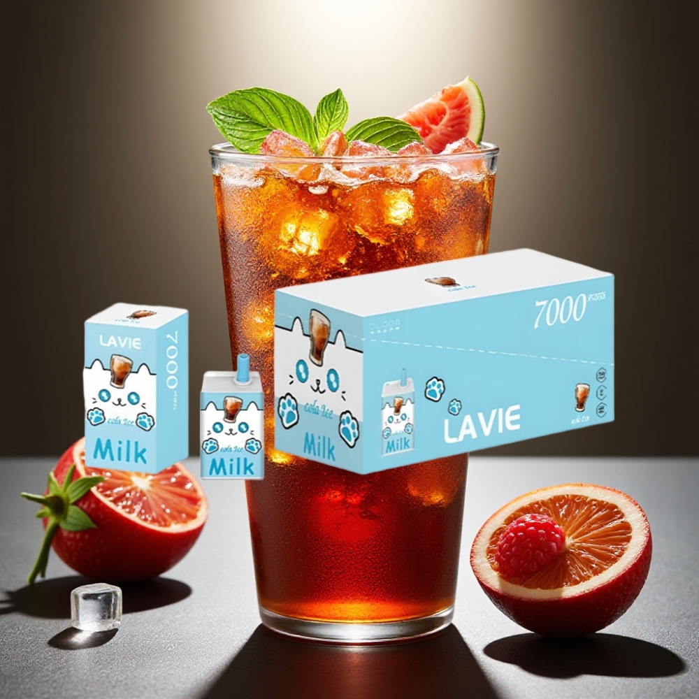 LAVIE Milk 7000 Puffs Cola Ledus Disposable Vape 16ML 5%