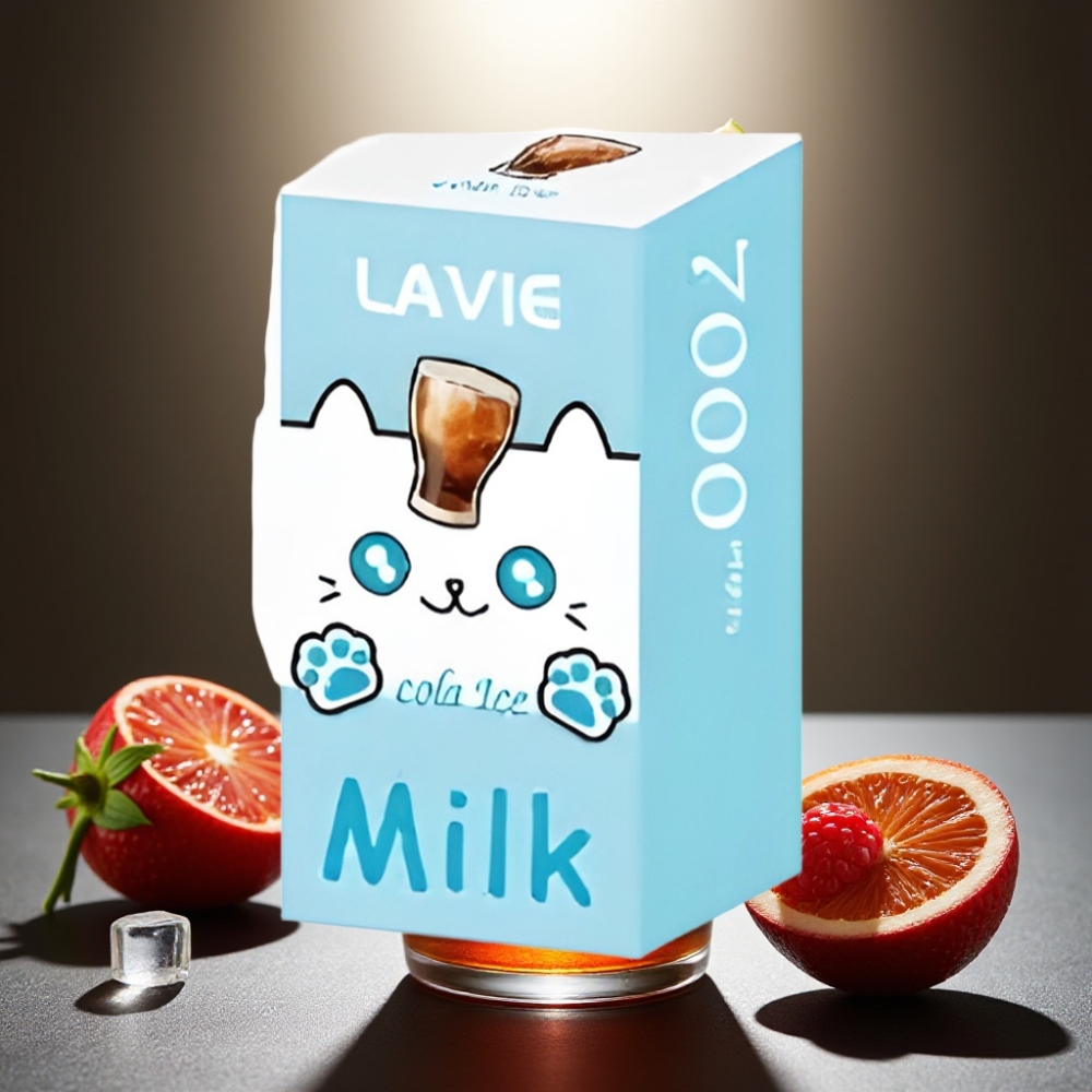 LAVIE Milk 7000 Puffs Cola Ledus Disposable Vape 16ML 5%