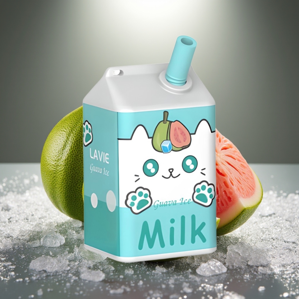 LAVIE Milk 7000 Puffs Disposable Vape Guava Ledus 16ML 5% Type C