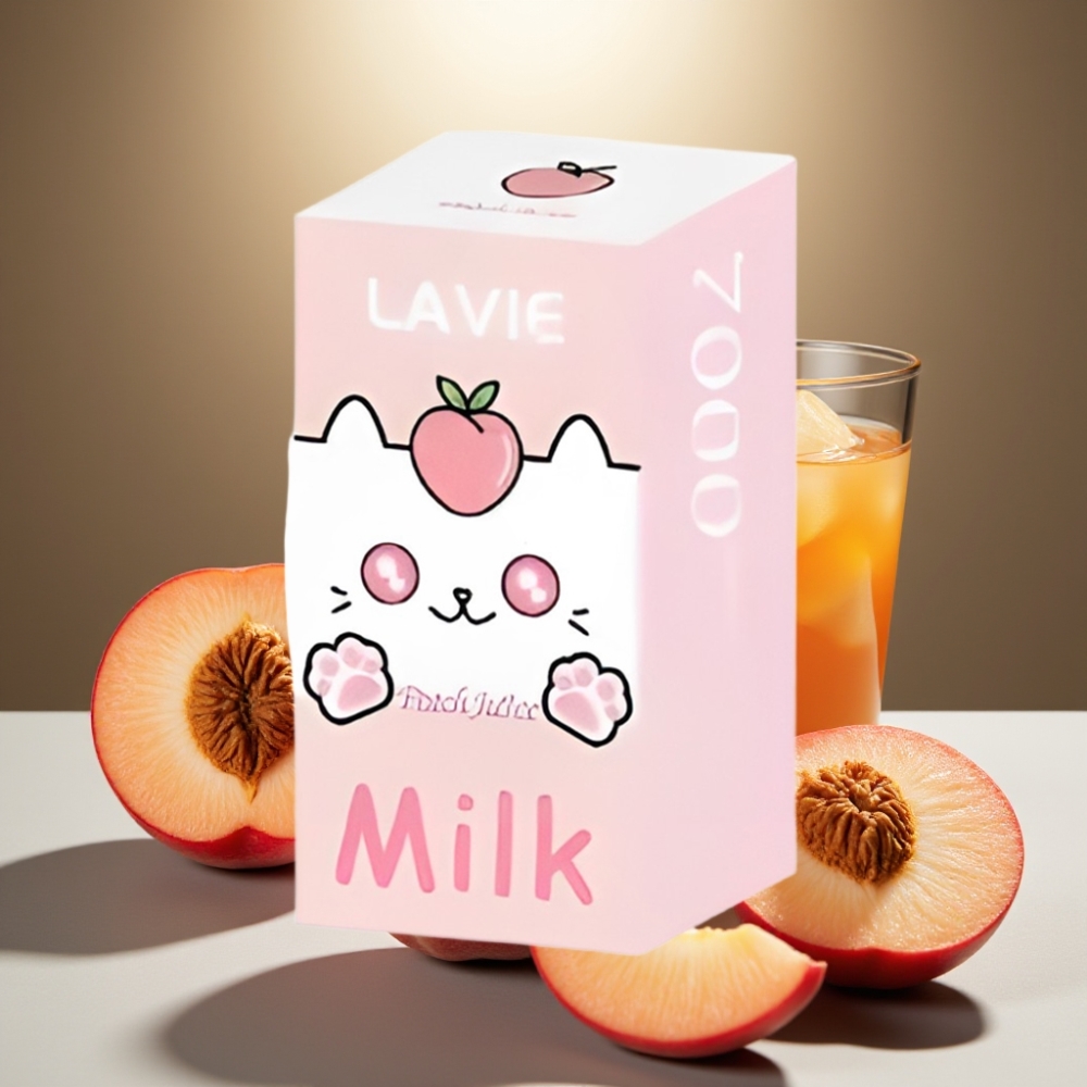 LAVIE Milk Peach Juice 7000 Puffs 16ML Type C