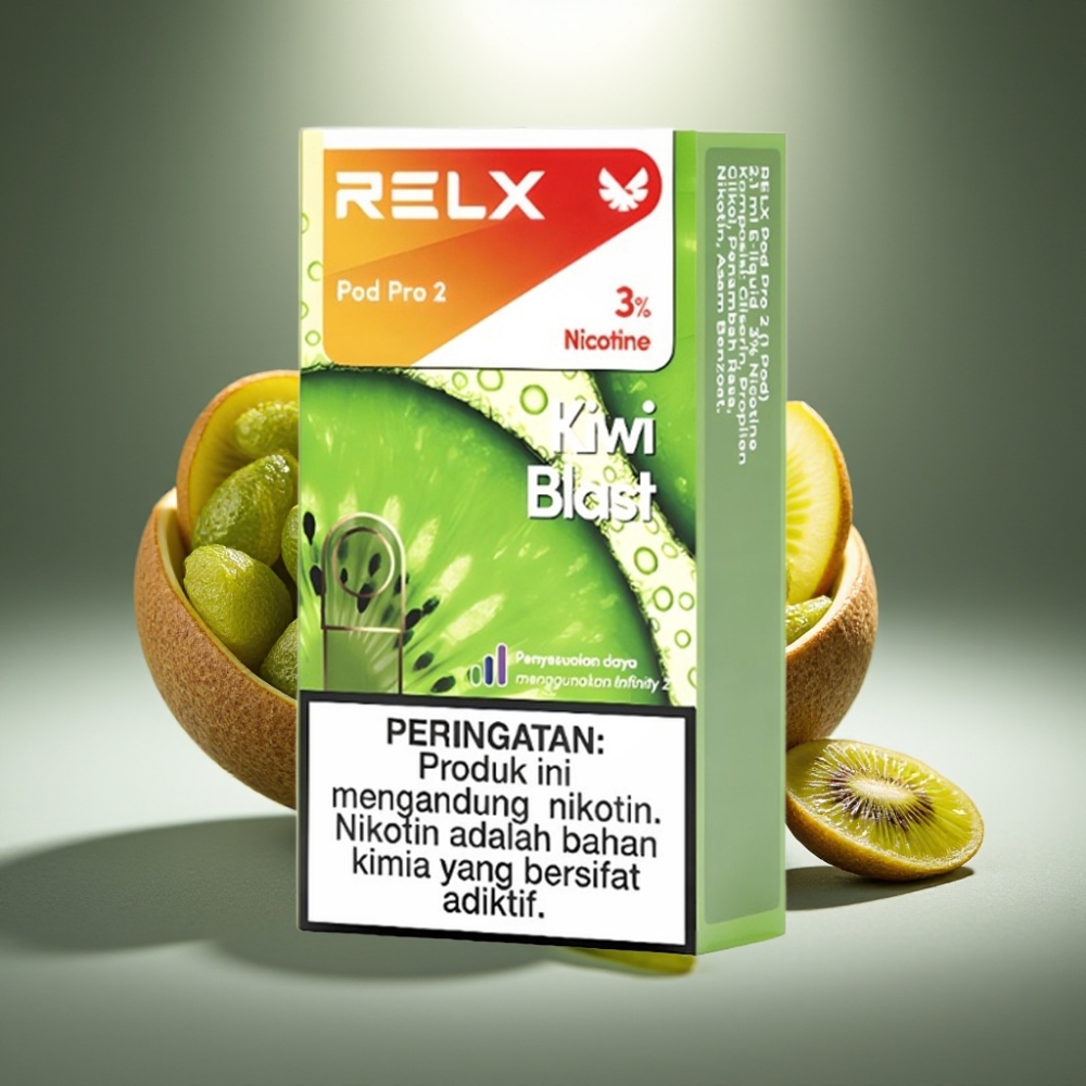 RELX Pod Pro 2 3% Kapu Aplodes 1.9ml 600 puffs 3 sprieguma režīmi