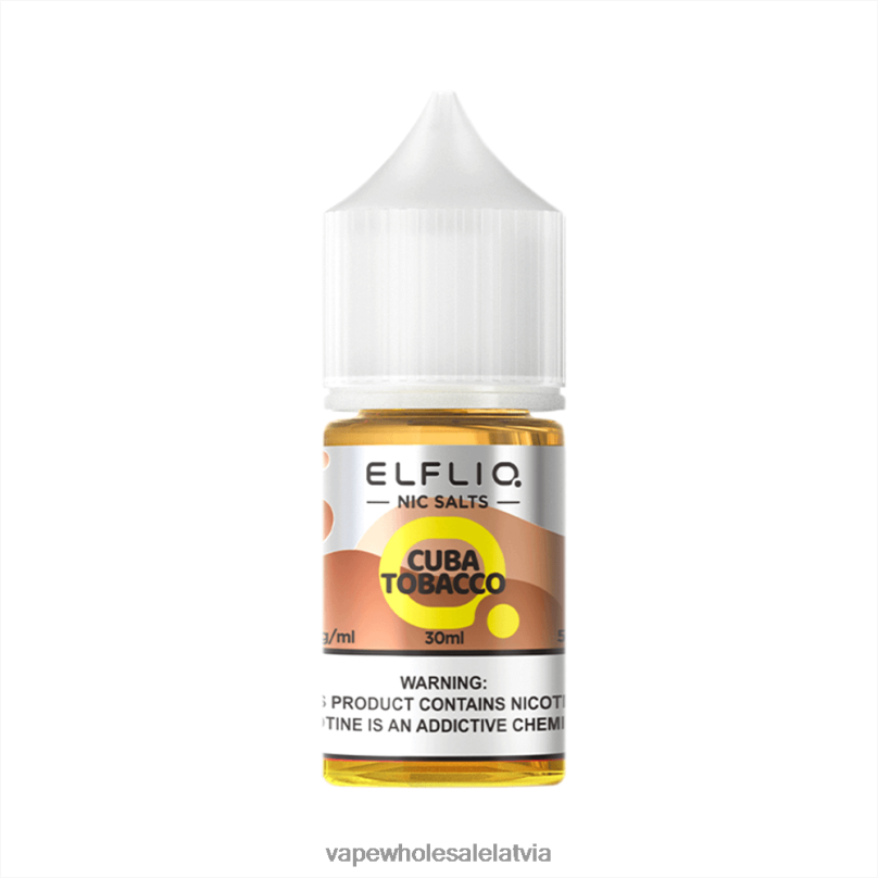 Kubas tabaka ELFBAR ELFLIQ nic sāls 30 ml HLJ0L16
