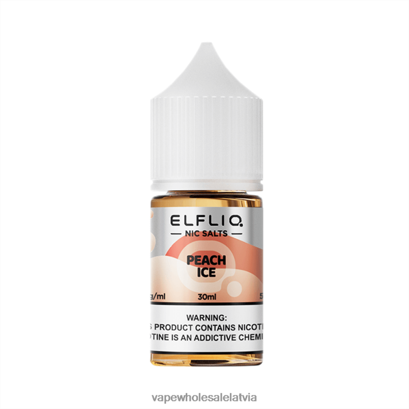 persiku ledus ELFBAR ELFLIQ nic sāls 30 ml HLJ0L22