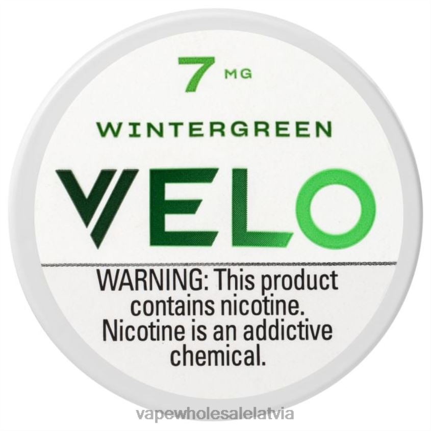 voom elektroniskā cigarete 2666247 ziemzaļš VELO nikotīna maisiņš 7mg