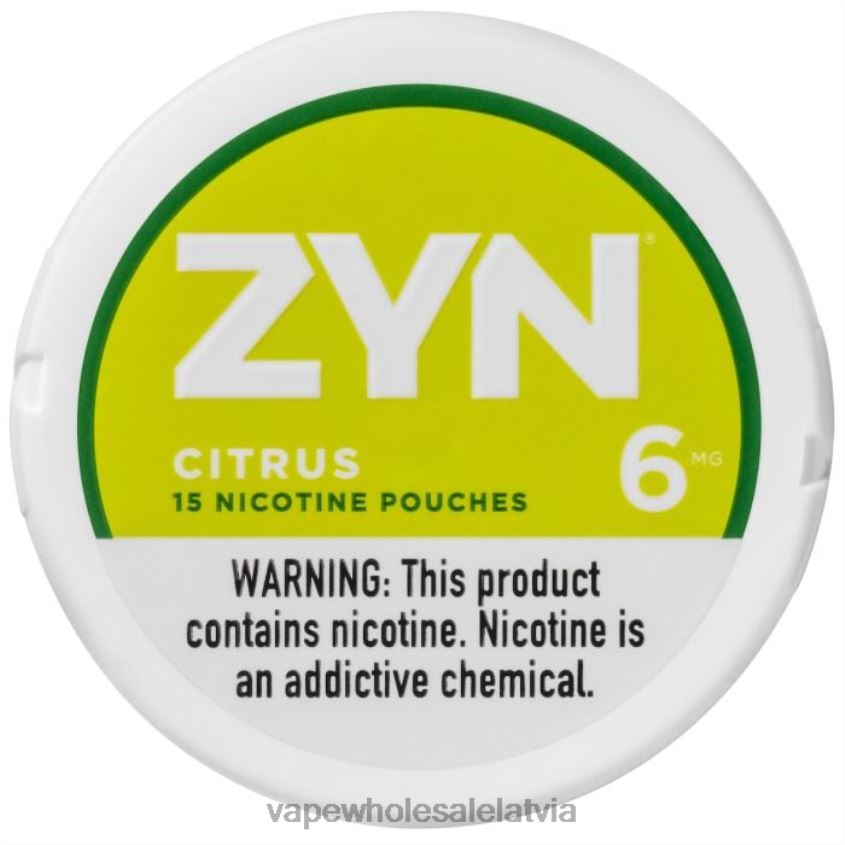 voom elektroniskā cigarete 2666217 citrusaugļi ZYN nikotīna maisiņš 6mg