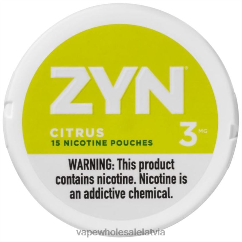 voom elektroniskā cigarete 2666227 citrusaugļi ZYN nikotīna maisiņš 3mg