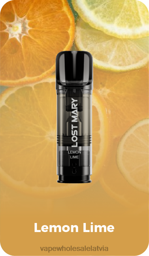 crystal elektroniskā cigarete 26662425 citrona laima LOST MARY Tappo pildītas rezerves pākstis