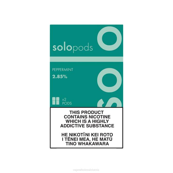 Electronic Cigarette Wholesale Price - Solo nomaiņas pāksts 2 iepakojumā piparmētra 4F0H63