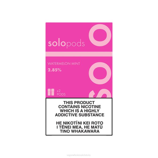 Electronic Cigarette Wholesale - Solo nomaiņas pāksts 2 iepakojumā arbūzu piparmētra 4F0H61