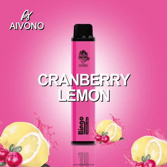 Electronic Cigarette Wholesale Supplier - Aivono AIM BINGO 4000 dzērveņu citrons VZTB6140