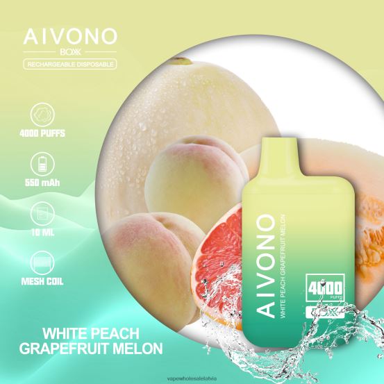 baltā persiku greipfrūta melone