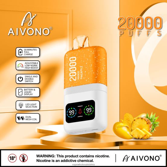 Electronic Cigarette Wholesalers Europe - Aivono AIM magic 20 000 mango ananāss VZTB677