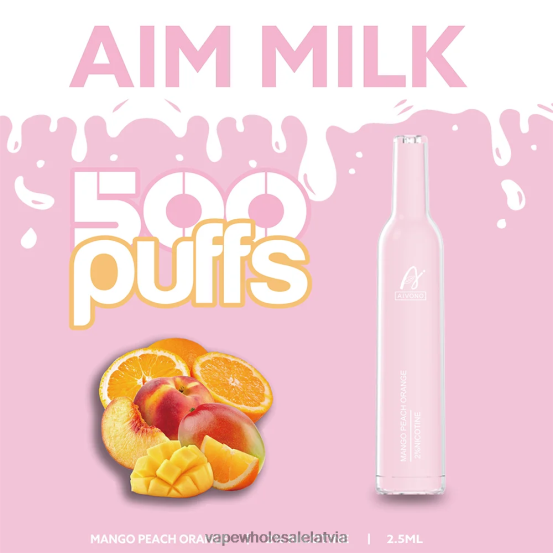 mango persiku apelsīns