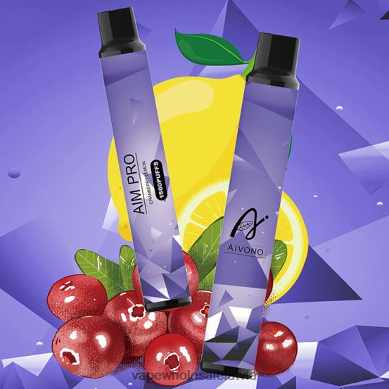 Electronic Cigarette Wholesalers Europe - Aivono AIM PRO 1500 dzērveņu citrons VZTB6168