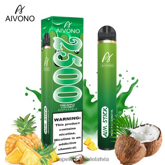 Electronic Cigarette Wholesale Supplier - Aivono AIM STICK 2500 ananāsu kokosrieksts VZTB6153