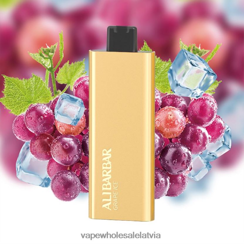 E Cigarette Wholesale - Alibarbar Pandora 7000 vienreizējās lietošanas vape vīnogu ledus ZLD8PH56