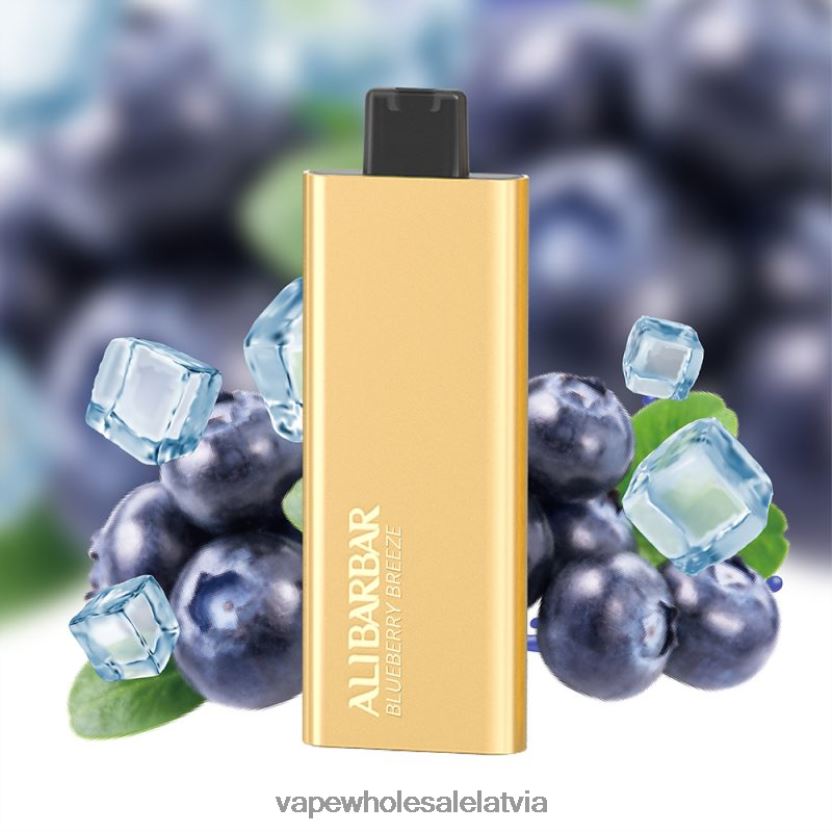 Electronic Cigarette Wholesale - Alibarbar Pandora 7000 vienreizējās lietošanas vape melleņu brīze ZLD8PH51