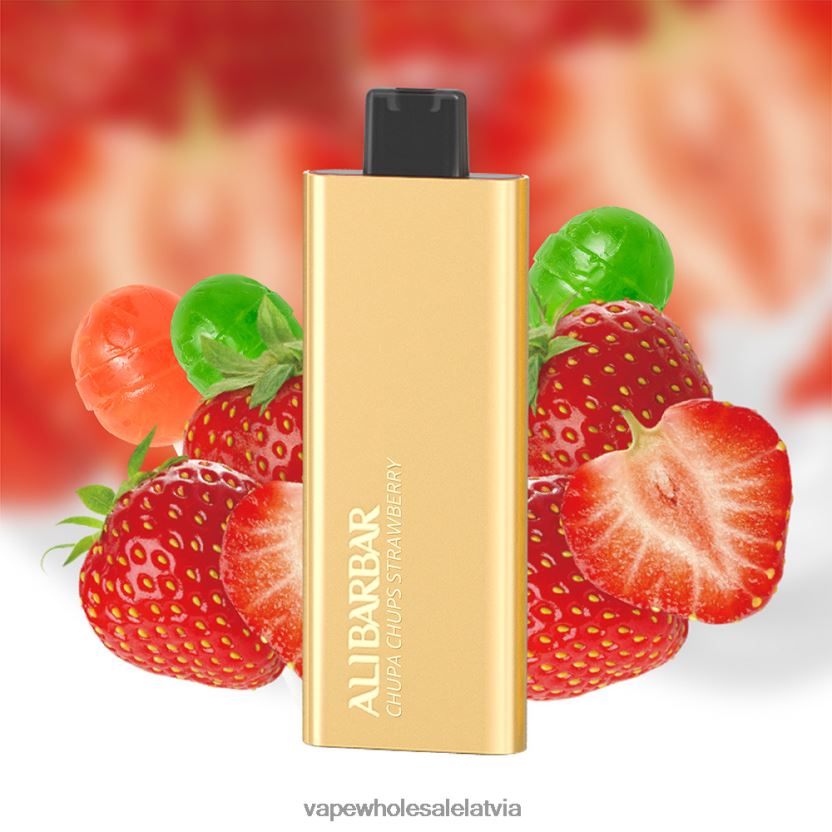 Electronic Cigarette Wholesale Price - Alibarbar Pandora 7000 vienreizējās lietošanas vape chupa chups zemeņu ZLD8PH53