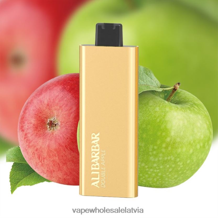Electronic Cigarette Wholesale Supplier - Alibarbar Pandora 7000 vienreizējās lietošanas vape dubultais ābols ZLD8PH66
