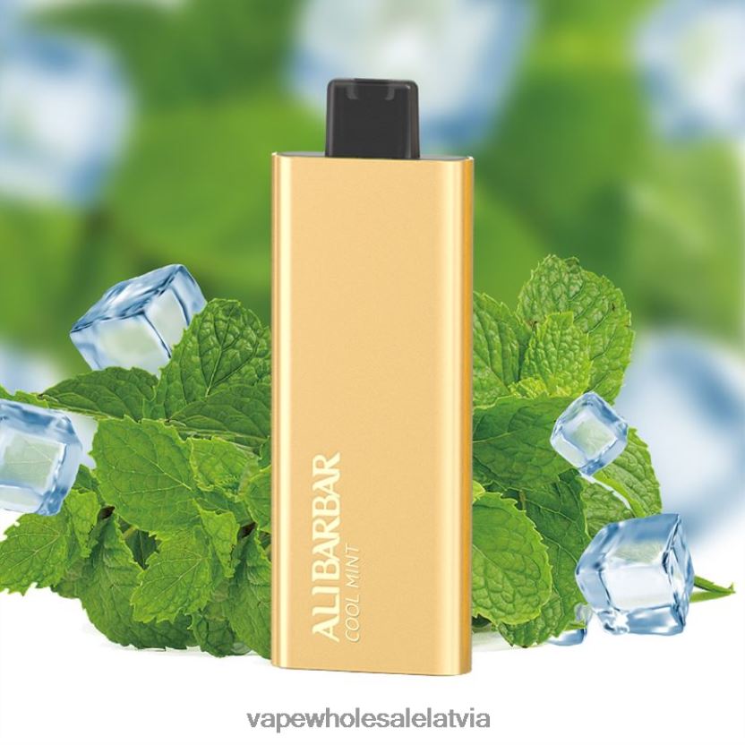 Electronic Cigarette Wholesalers Europe - Alibarbar Pandora 7000 vienreizējās lietošanas vape forša piparmētra ZLD8PH54