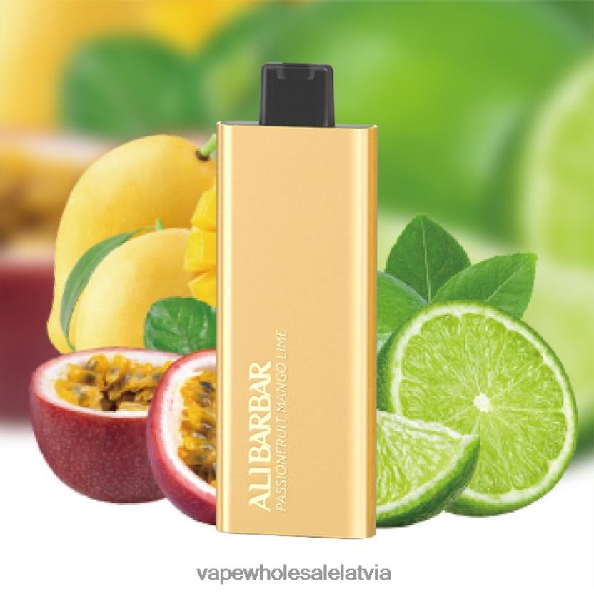 Elektroniskā Cigarete Kubik - Alibarbar Pandora 7000 vienreizējās lietošanas vape pasifloru mango laima ZLD8PH58