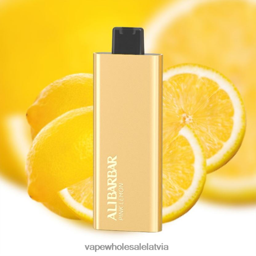 Elektroniskā Cigarete Salt - Alibarbar Pandora 7000 vienreizējās lietošanas vape rozā citrona ZLD8PH59