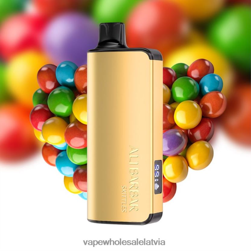 Electronic Cigarette Liquids Wholesale - Alibarbar Ingot 20000 vienreizējās lietošanas vape varavīksnes konfektes ZLD8PH41