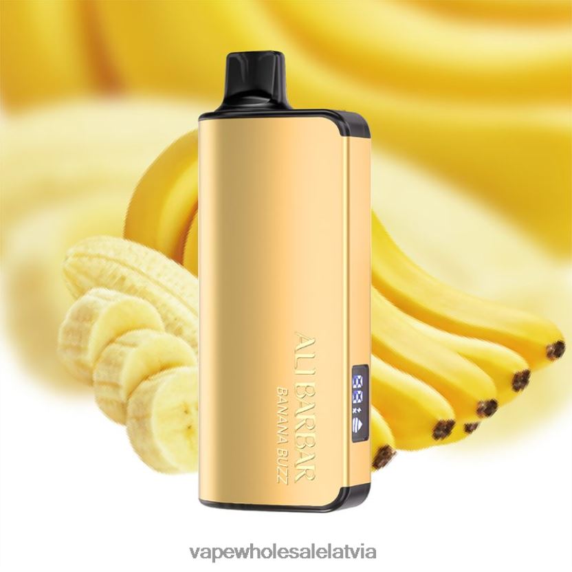 Elektroniska Cigarete Riga - Alibarbar Ingot 20000 vienreizējās lietošanas vape banānu buzz ZLD8PH46