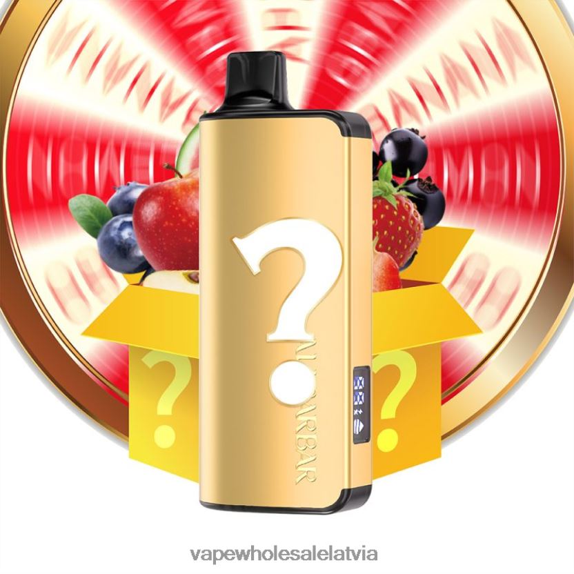 Vape Wholesale Supplies - Alibarbar Ingot 20000 vienreizējās lietošanas vape garšas rulete ZLD8PH36