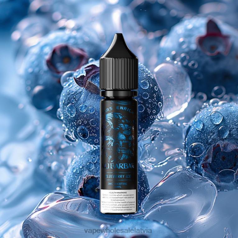 Electronic Cigarette Wholesale Price - 20Z4011 Alibarbar ūdenspīpes oniksa doks melleņu lce