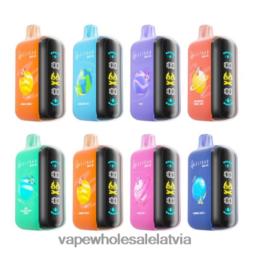 Elektroniskā Cigarete Cena - vienreizējās lietošanas Elf Bar Raya D3 25 000 2FX6R81