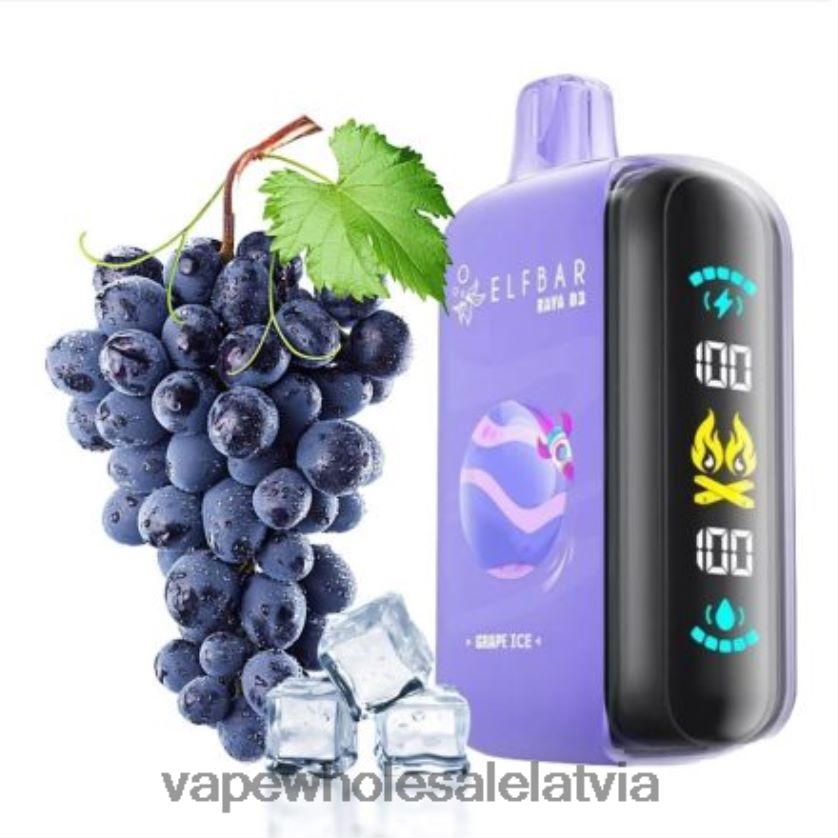 Elektroniskā Cigarete Cena - vienreizējās lietošanas Elf Bar Raya D3 25 000 2FX6R81