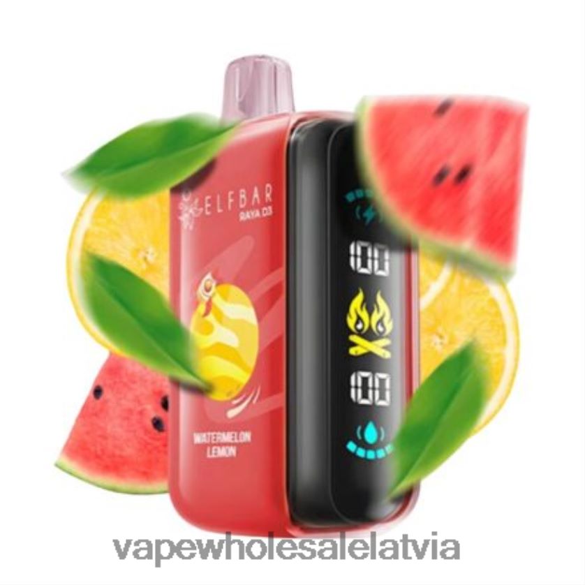 Elektroniskā Cigarete Cena - vienreizējās lietošanas Elf Bar Raya D3 25 000 2FX6R81